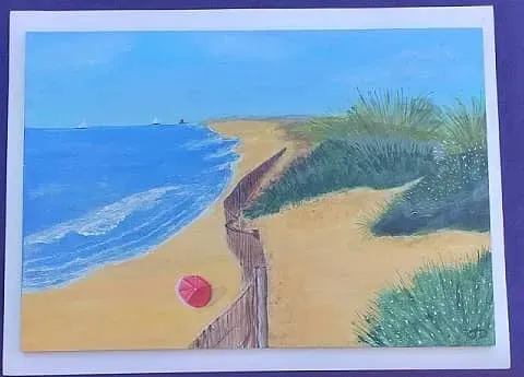 Photo peinture sur bois